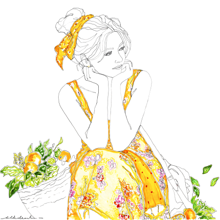 Golden Heart art print by Hilde Alet Malan