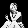 Sophia Loren State of Mind art print by Hilde Alet Malan